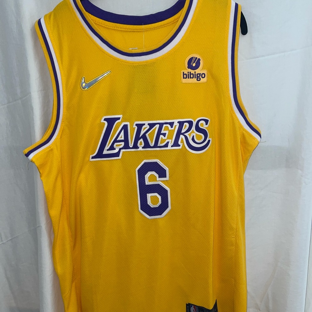 Los Angeles lakers lebron James jersey #6